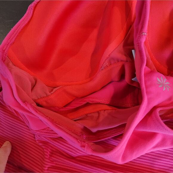 Athleta Skills and Drills Racerback Tank Pink Size Medium - Picture 3 of 11